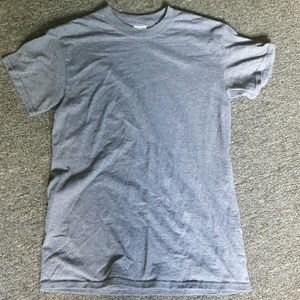 blue/grey t shirt